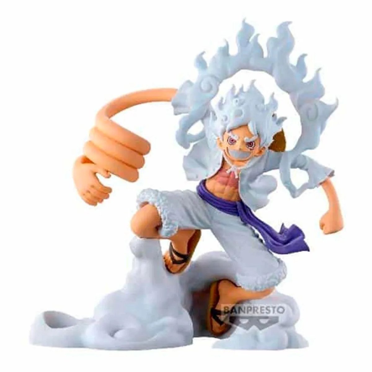 Banpresto One piece pvc statue fl monkey d luffy gear 5 vol. 1 10 cm