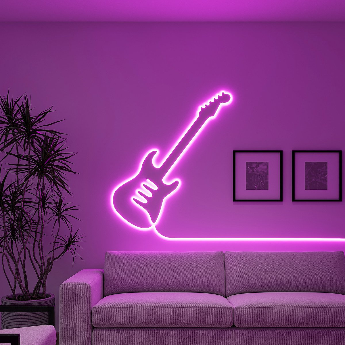 RL LIVE YOUR LIGHT Reality neon ledstrip - wit - led rgb 20w - lengte 5 m - inkortbaar - geintegreerde dimmer - memory functie - afstandsbediening - rgb-kleurwisselaar
