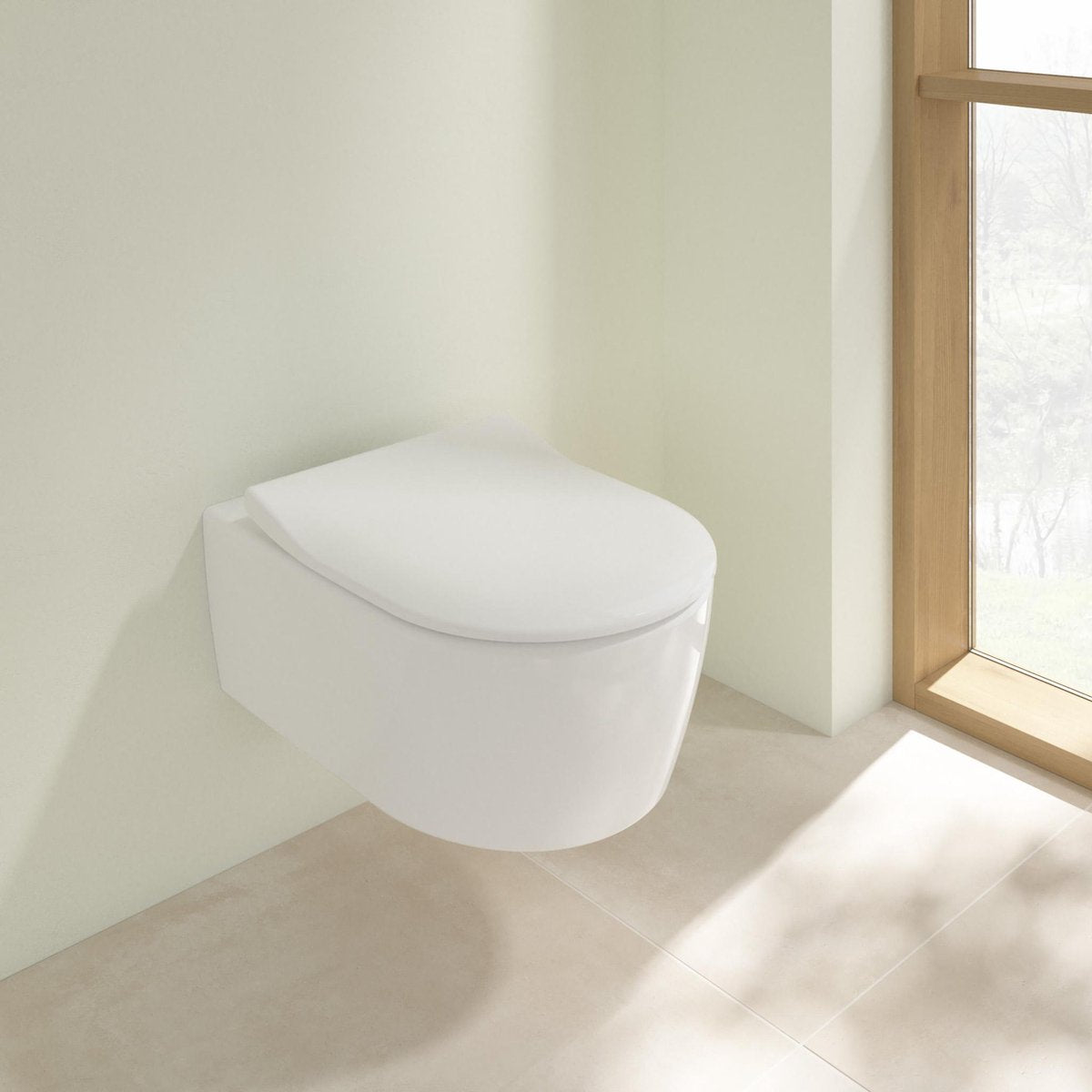 Villeroy Boch avento pack wandcloset - directflush met zitting - softclose en quickrelease ceramic+ wit