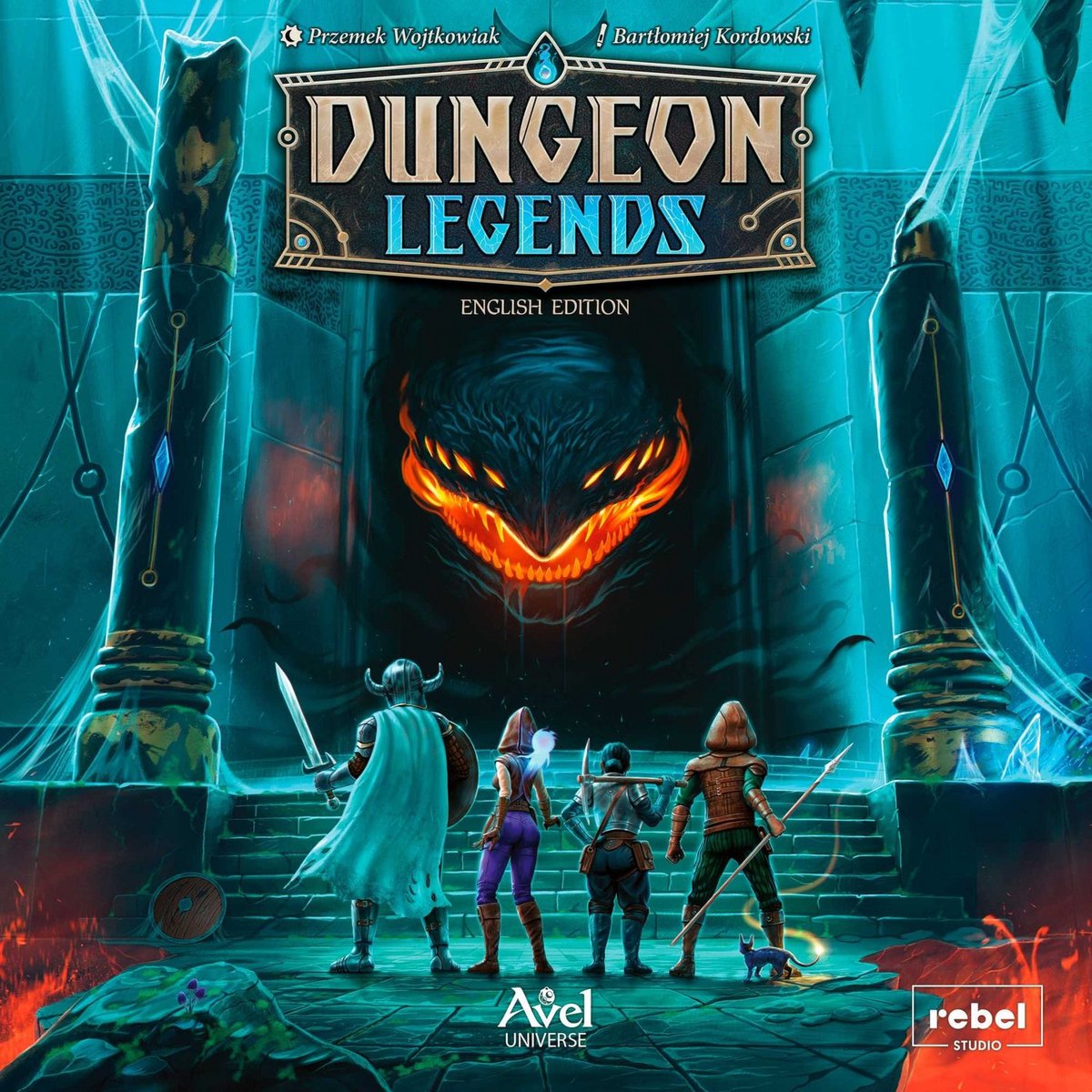 Wancelot Dungeon legends bordspel - en