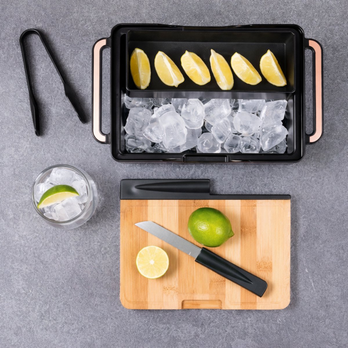 ThumbsUp! Gin station - luxe drankdispenser - inclusief cocktail accessoires - perfect voor feestjes