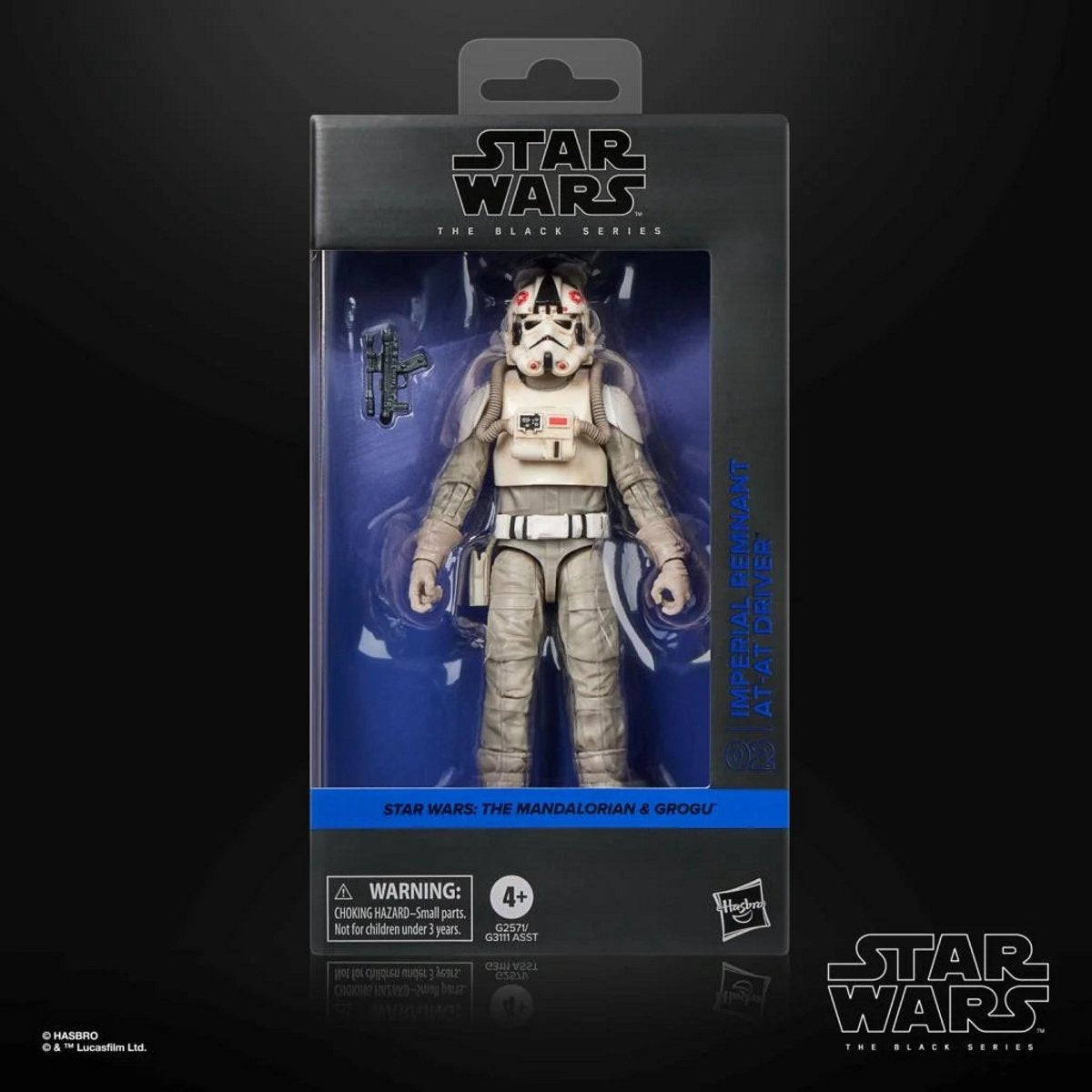 Hasbro Star wars the black series imperial remnant at-at driver - actiefiguur 15cm