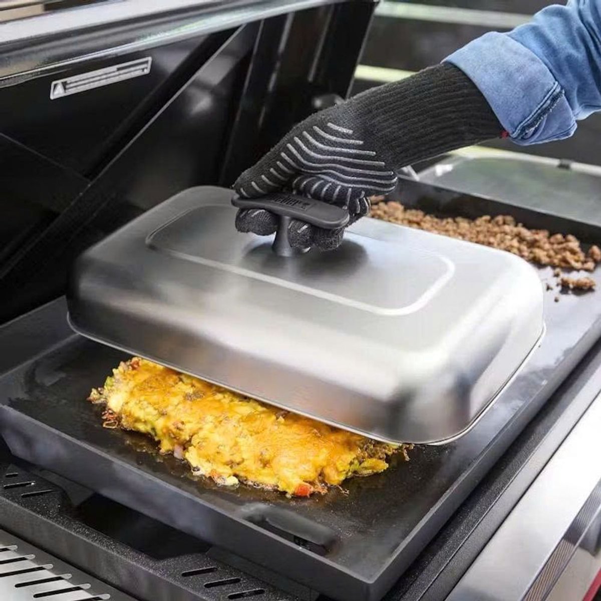 Weber deksel koepel xl voor plancha