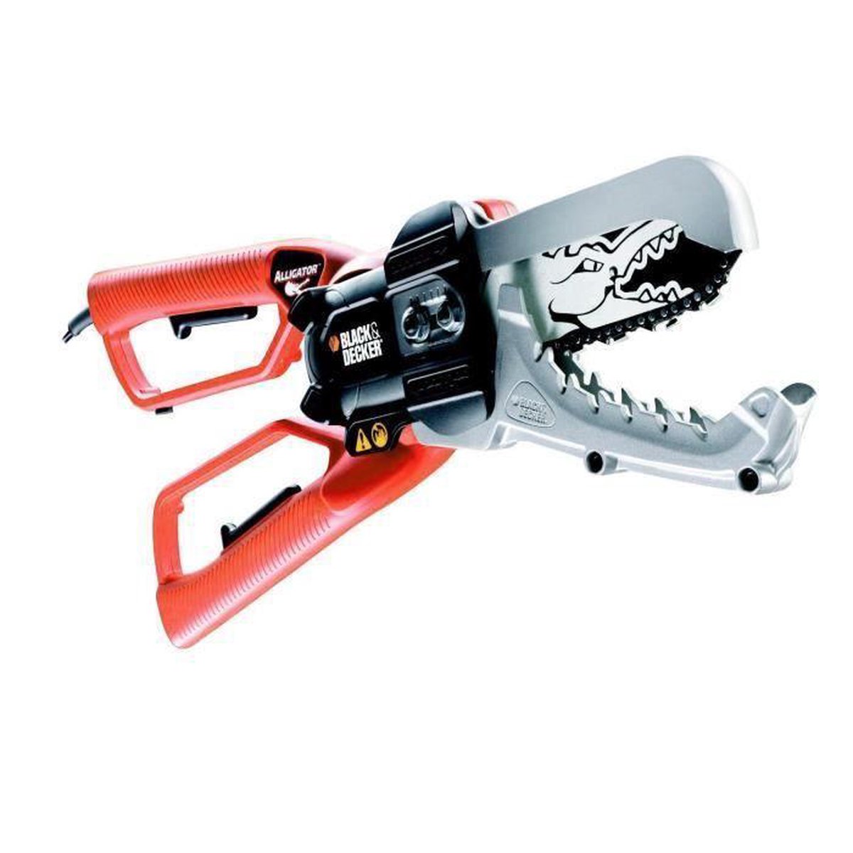 BLACK+DECKER 550w alligator® elektrische snoeizaag - gk1000-qs