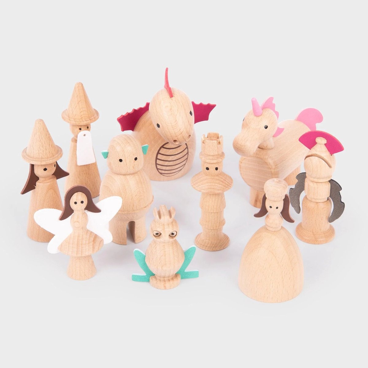 TickIT ® houten betoverde figuren.