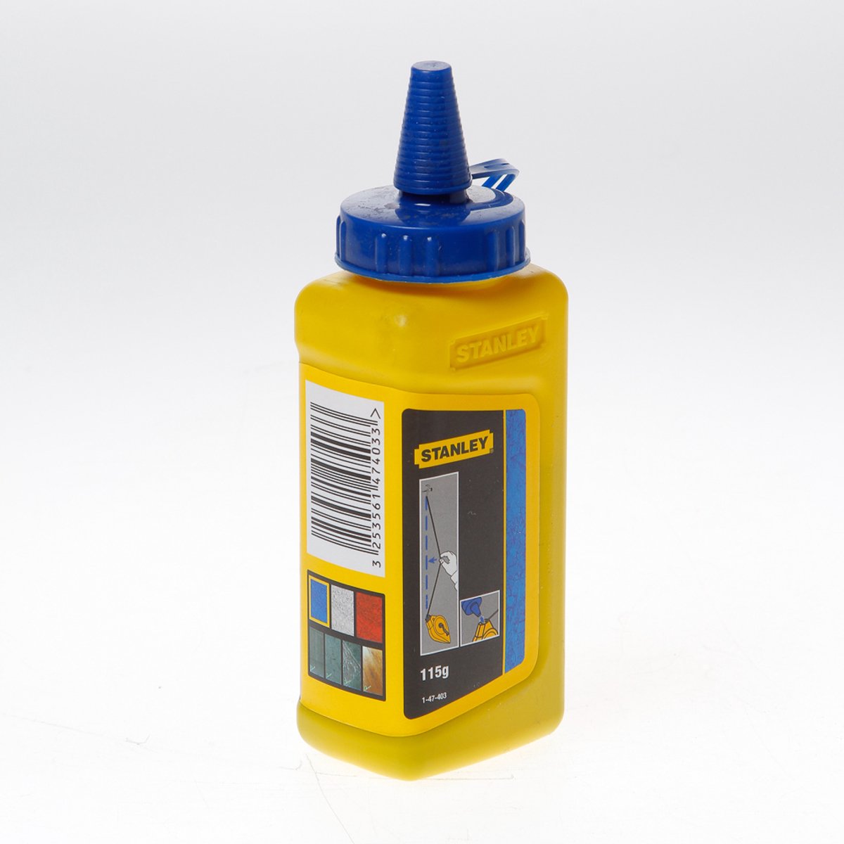 STANLEY slaglijnpoeder blauw 115gr