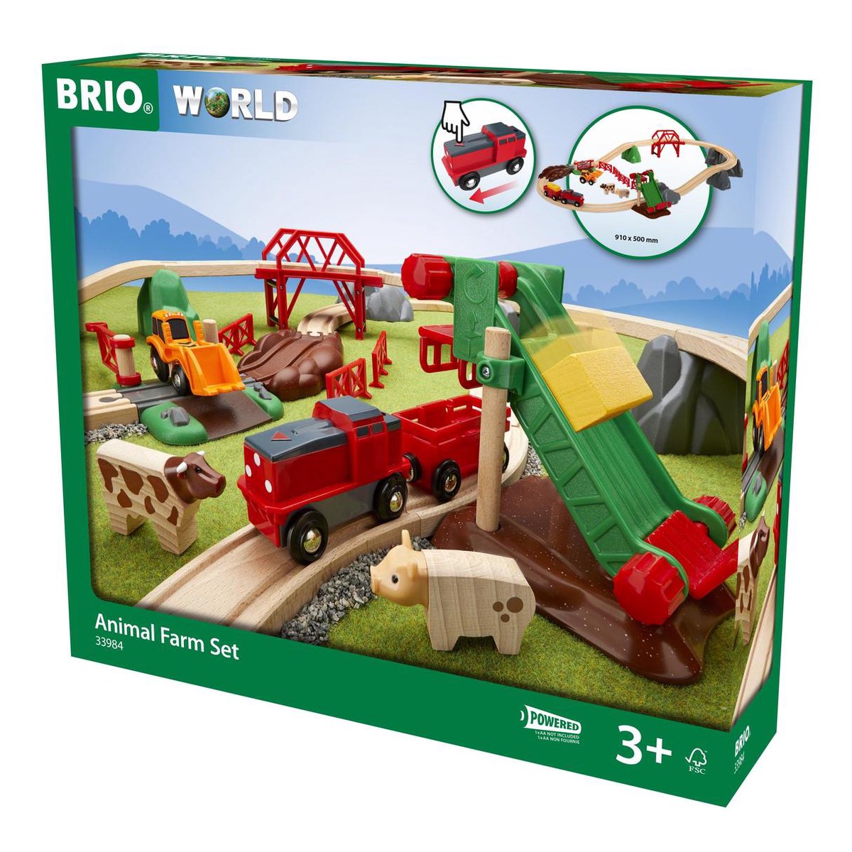 BRIO boederijdierenset - 33984