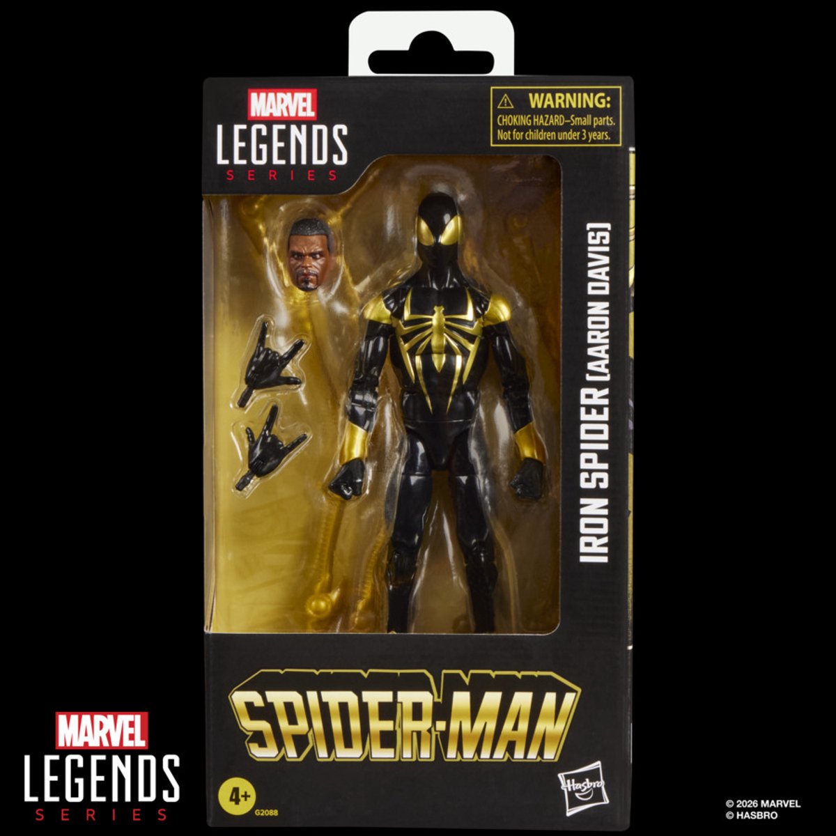 Hasbro Marvel legends series iron spider (aaron davies), spider-man -stripactiefiguur van 15 cm