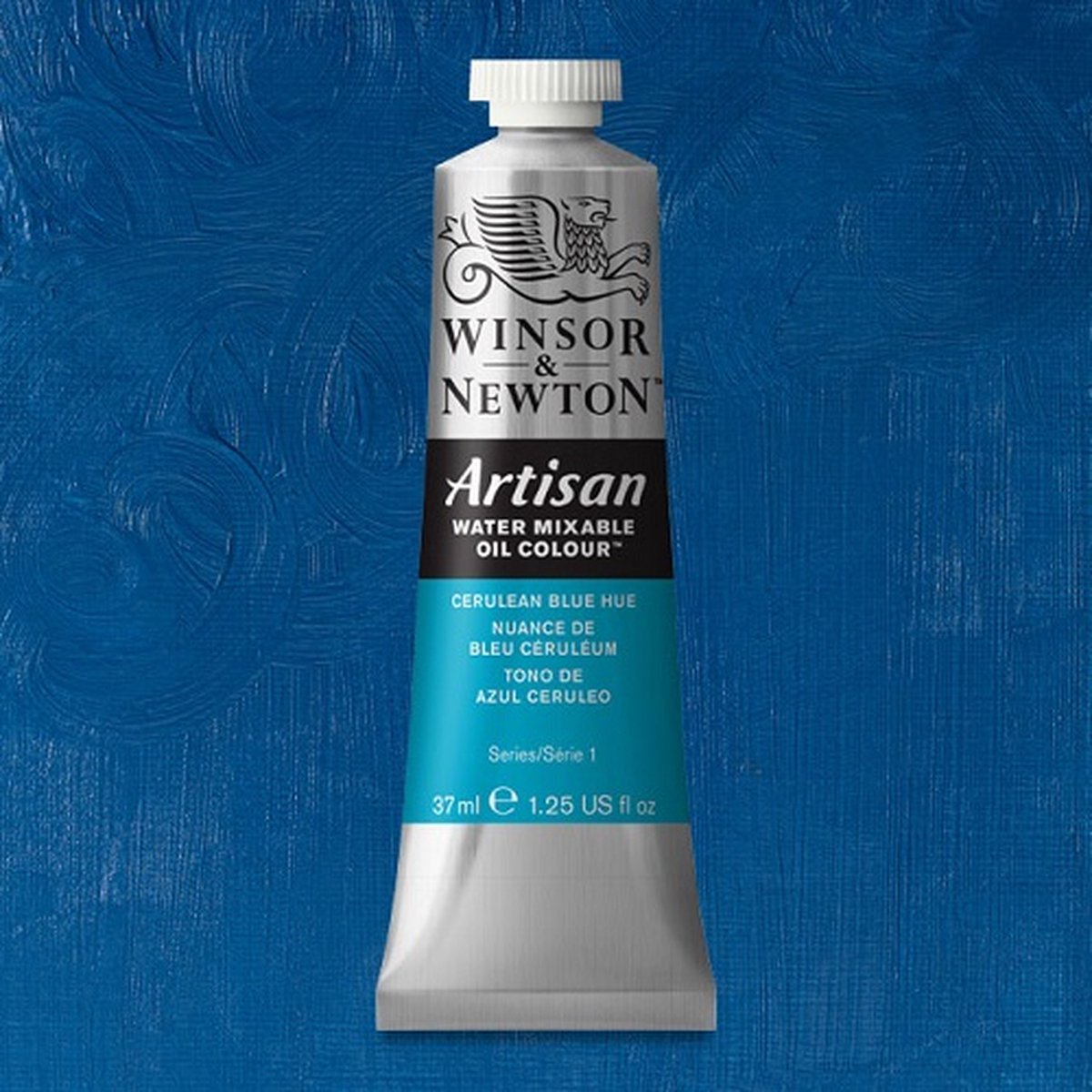 Winsor Newton artisan water mixable oil colour cerulean blue hue 138 37ml