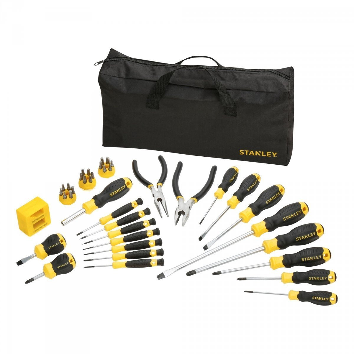 STANLEY schroevendraaierset 39-delig in tas - stht0-62114