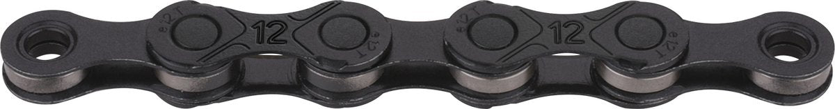 KMC Ketting e12 blacktech, 1 2x11 128, 130 schakels, 5.2mm pin, 12-speed