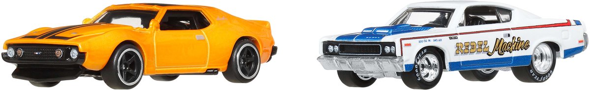 Hot Wheels Amc 2 pack amc javelin en rebel machine | 1:64 hotwheels jbl06