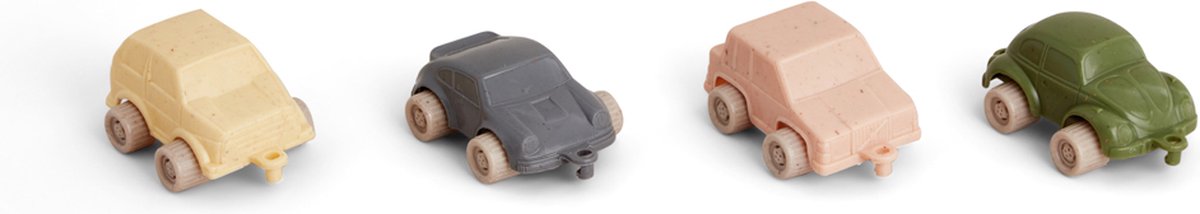 Viking Toys - viking hearts - set van 4 autootjes