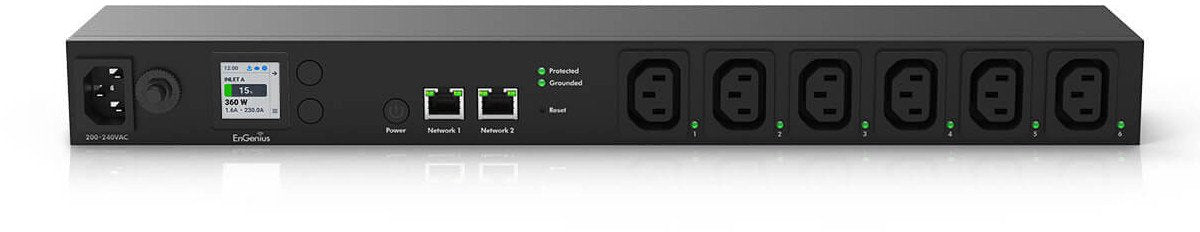 EnGenius ecp106-int energiedistributie 6 ac-uitgang(en) 1u zwart