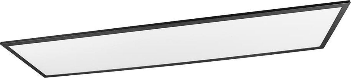 RL LIVE YOUR LIGHT Reality alpha - plafondlamp - zwart mat - incl. 1x smd 34 w - wand- en plafondmontage - lichtbron niet vervangbaar - niet dimbaar