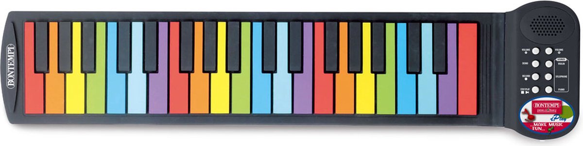 Bontempi Spa Bontempi - roll up piano - 37 toetsen - speelgoed muziekinstrument