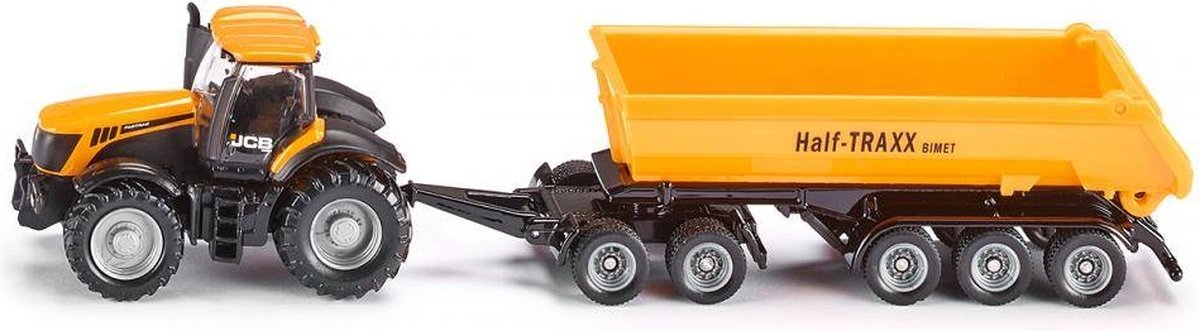 SIKU 1858 traktor met aanhanger 1:87