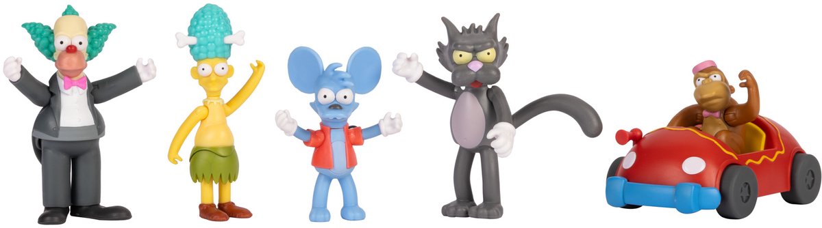 Jakks The simpsons - 6 cm multipack krusty de clown