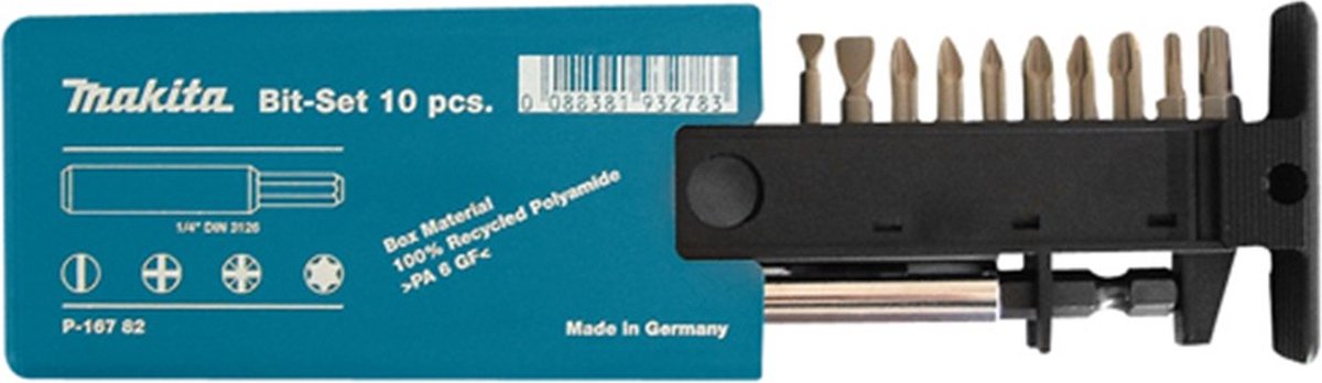 Makita Schroefbitset 11-delig - p-16782