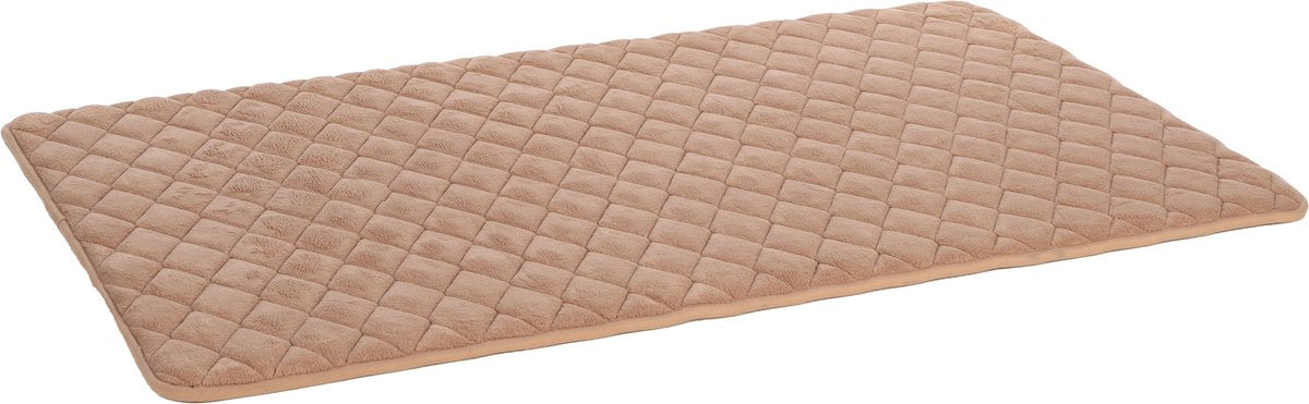 Flamingo Hondenkussen - orthopedisch hondenkussen - benchkussen memory foam - weimar beige xl - extra groot comfortabel hondenkussen - 116cm