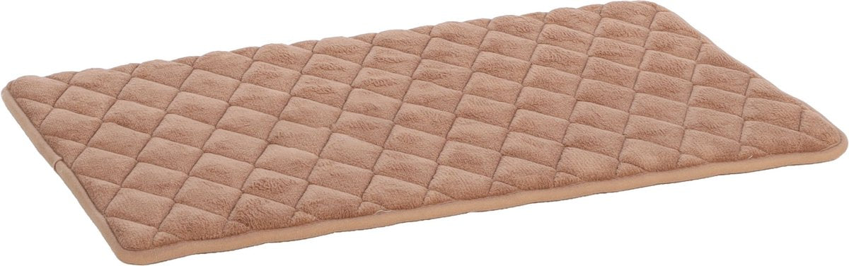 Flamingo Hondenkussen - orthopedisch hondenkussen - benchkussen memory foam - weimar beige s - premium comfort voor hondenbench - antislip - 70,5cm