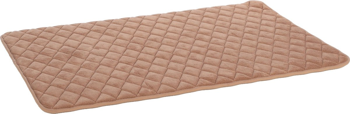 Flamingo Hondenkussen - orthopedisch hondenkussen - benchkussen memory foam - weimar beige l - premium memory foam hondenmat - 100,5cm