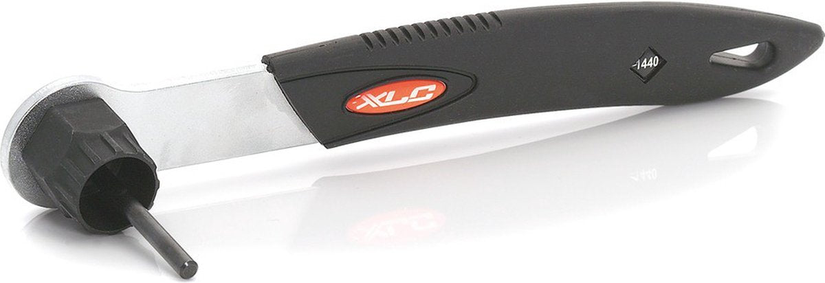 XLC to-s12 cassette afnemer - pen - shimano hg - zwart zilver