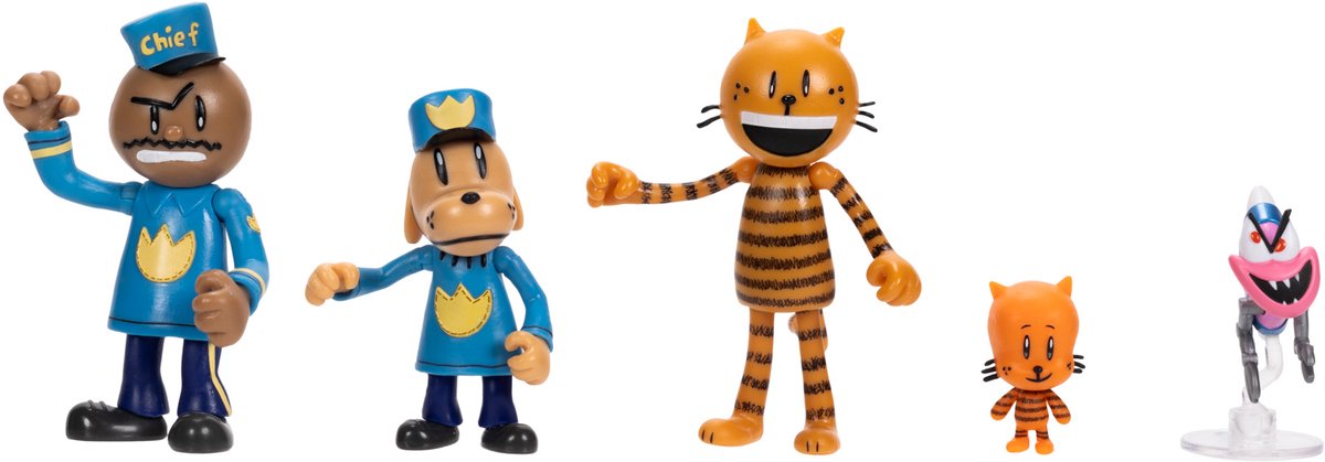 Jakks Dog man 6cm figuur multipack