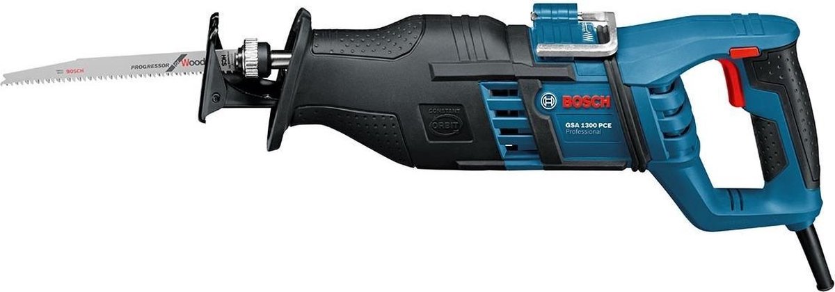 Bosch Reciprozaagmachine gsa 1300 pce (zaagblad hout s 2345 x, zaagblad metaal s 123 xf)