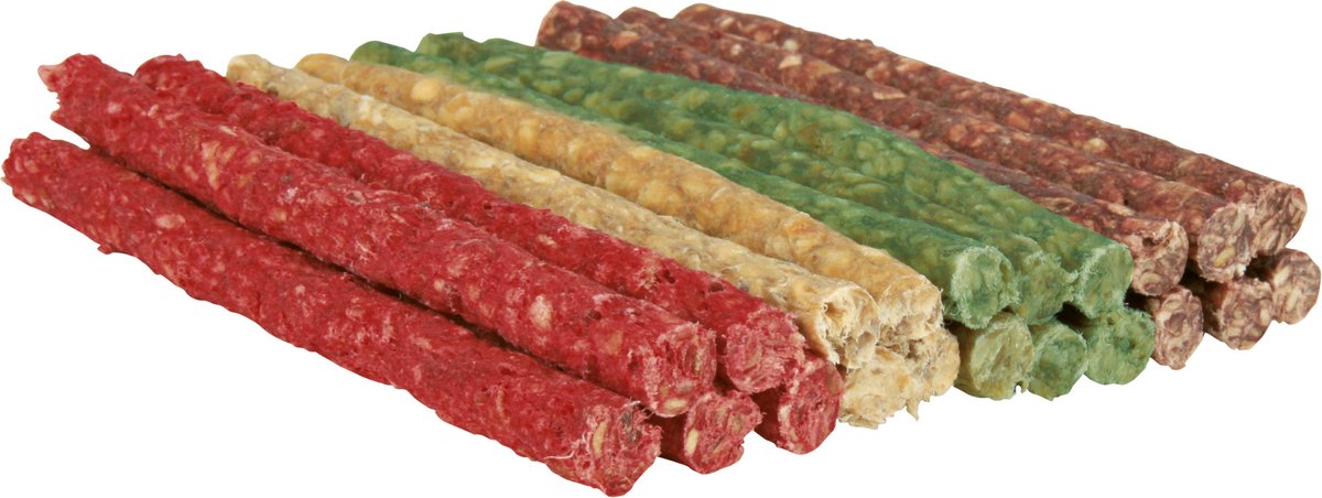 Trixie Kauwrollen - mixpakket 12 cm - assortiment 100 stuk