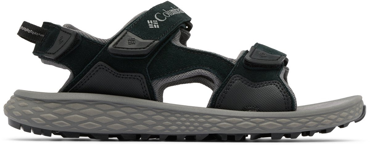 Columbia konos™ hiker 3-strap heren sandalen - black, city grey