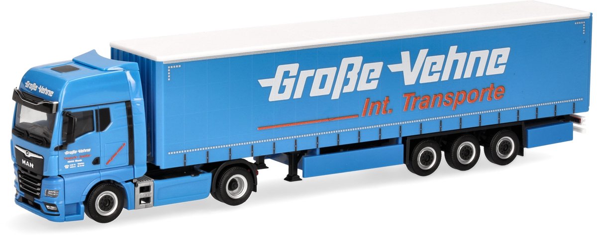 Herpa Man tgx gx g.sz. große vehne int. transporte