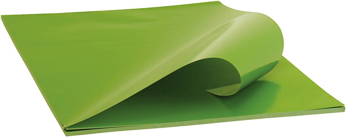 Creativ Company glanspapier 32x48 cm 80 gr lichtgroen 25 vel