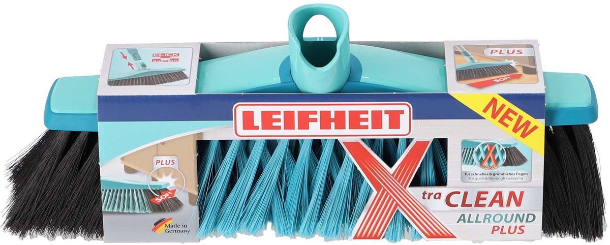 Leifheit 45004 xtra clean plus allround bezemkop 30 cm