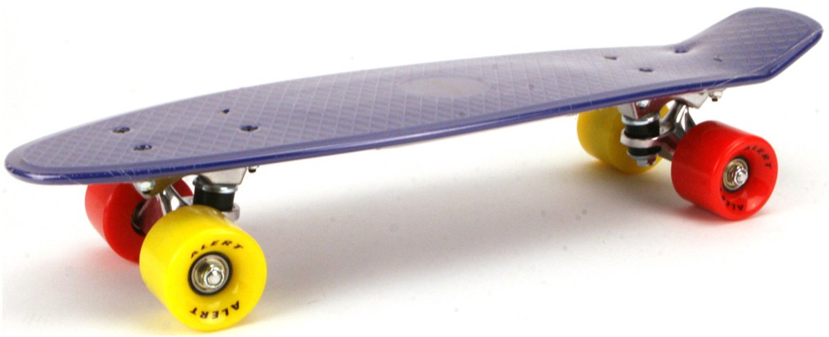 ALERT skateboard – 55 cm, blauw