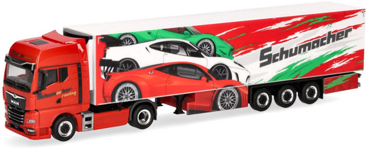 Herpa Man tgx gx koeltrailer schumacher