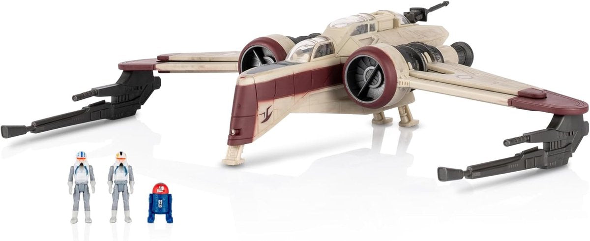 Jazwares Star wars - deluxe vehicle (8 vehicle figure) - arc 170- series 8