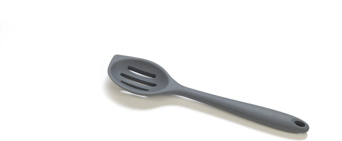 Basic Culinair lepel met gleuf - siliconen - 27cm