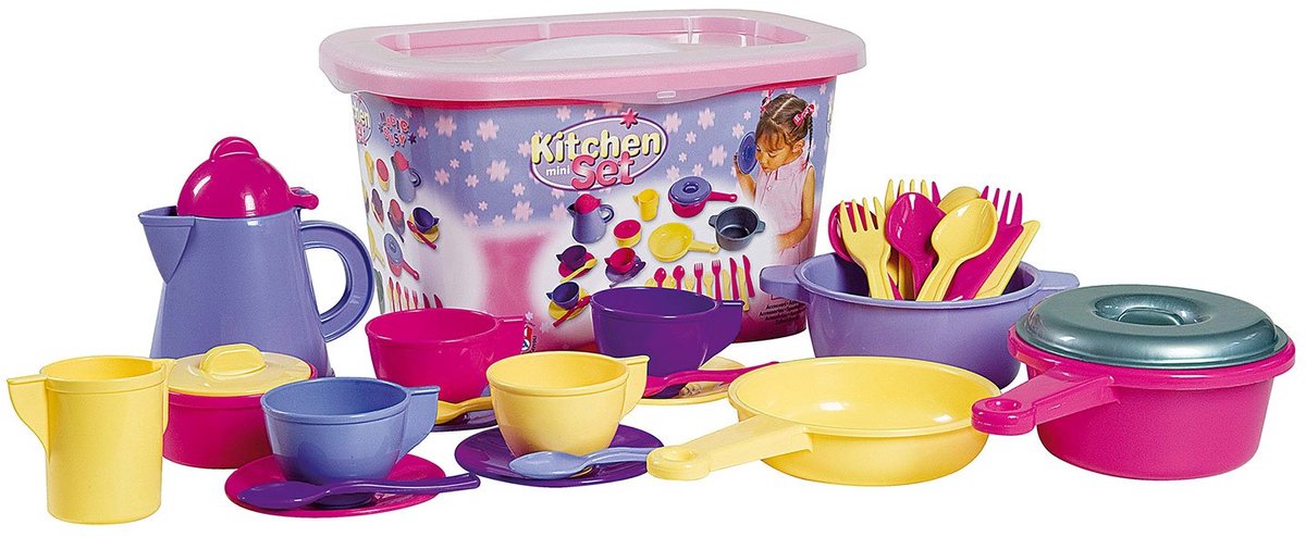 Androni Servies in opbergbox.