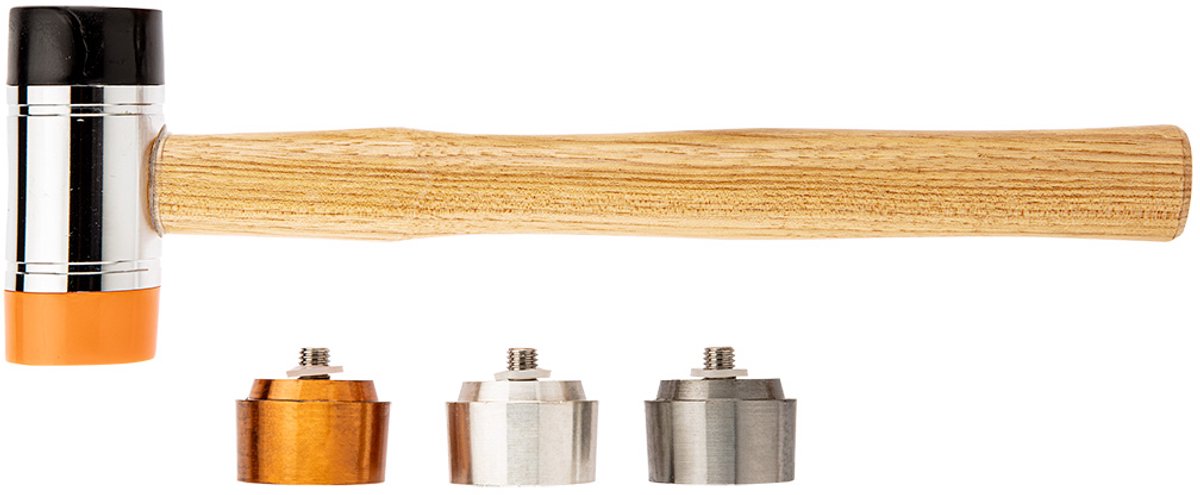 Grupa Topex - moker met verwisselbare koppen - 660g - 45mm