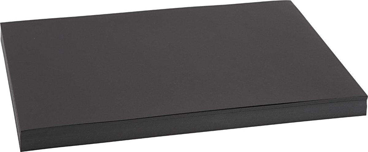 Creativ Company gekleurd karton 100 vel a3 zwart