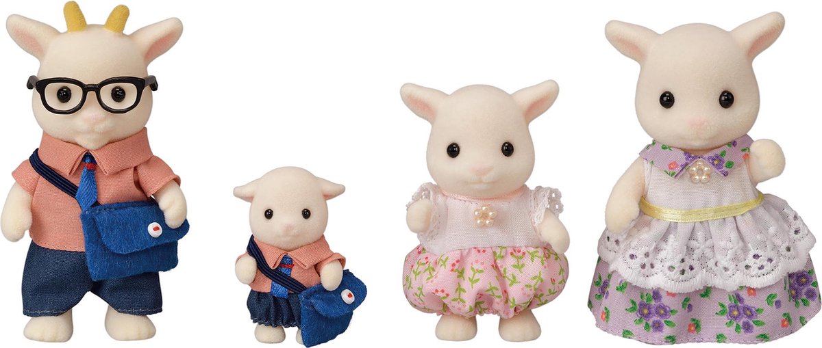 Sylvanian Families familie geit-fluweelzachte speelfiguren