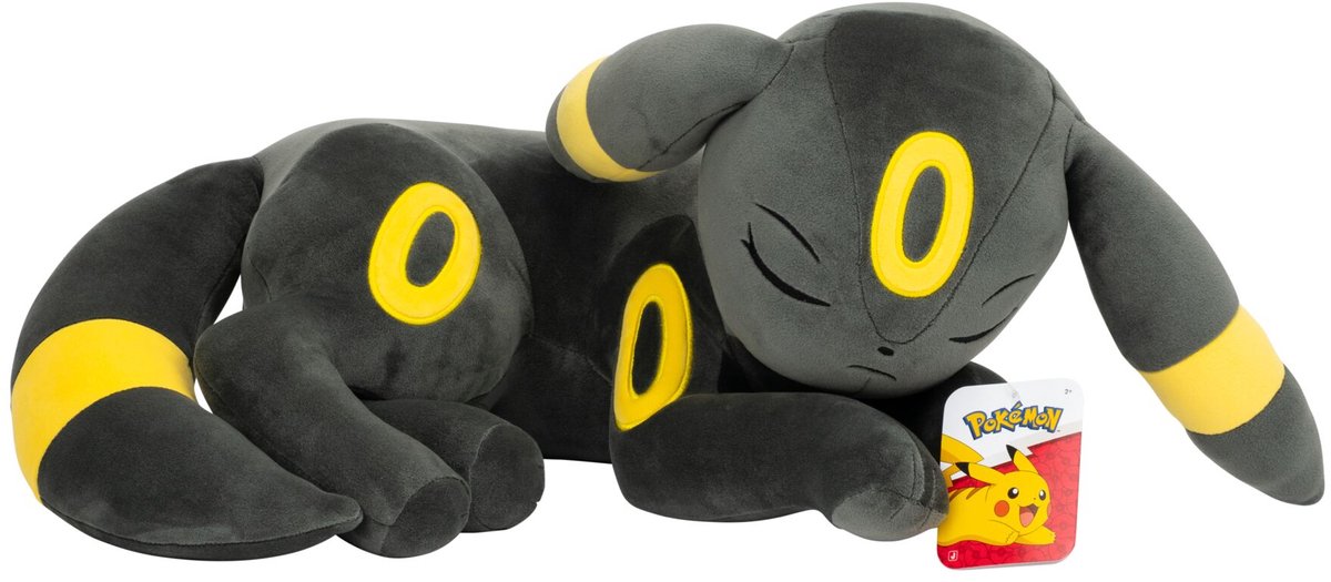 Jazwares Pokémon - 45cm plush - sleeping plush - sleeping umbreon