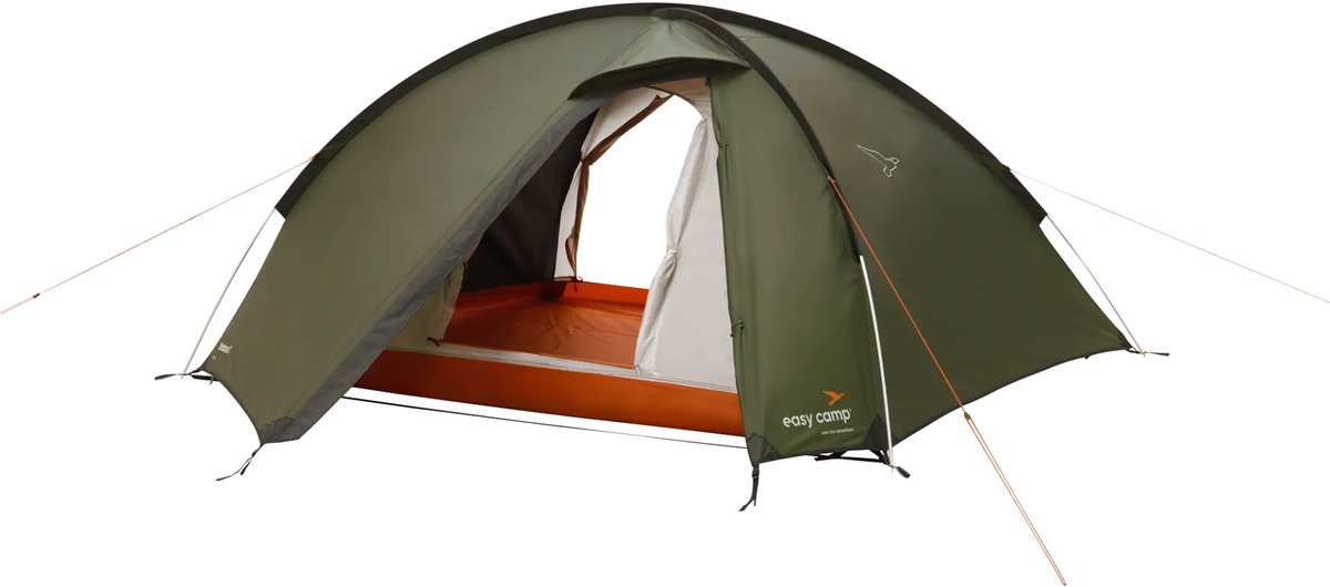 Easy Camp rondane 3 tent 3 persoons koepeltent lichtgewicht aluminium stokken groen