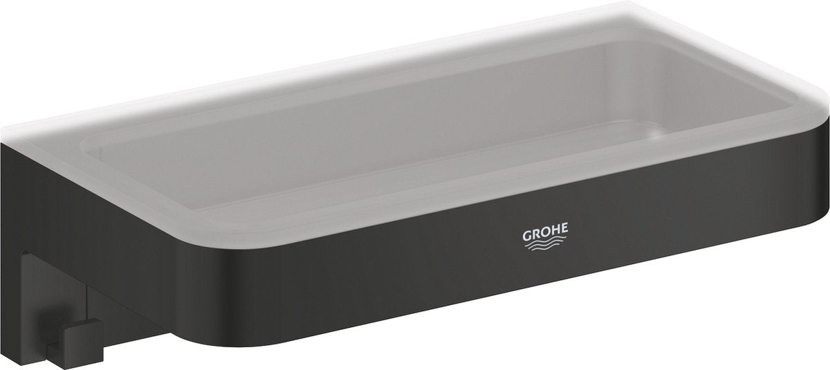 GROHE quickfix start cube douchetray - matte black