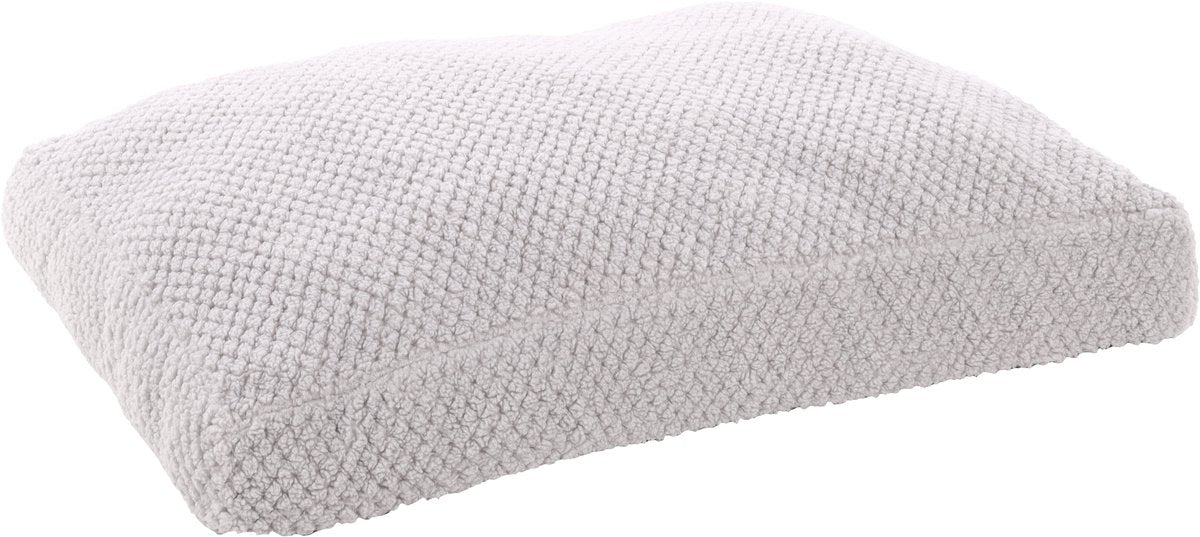 Flamingo Hondenkussen – kattenkussen – hondenbed kattenbed – jacquard grijs – 80x60x10 cm – luxe comfort