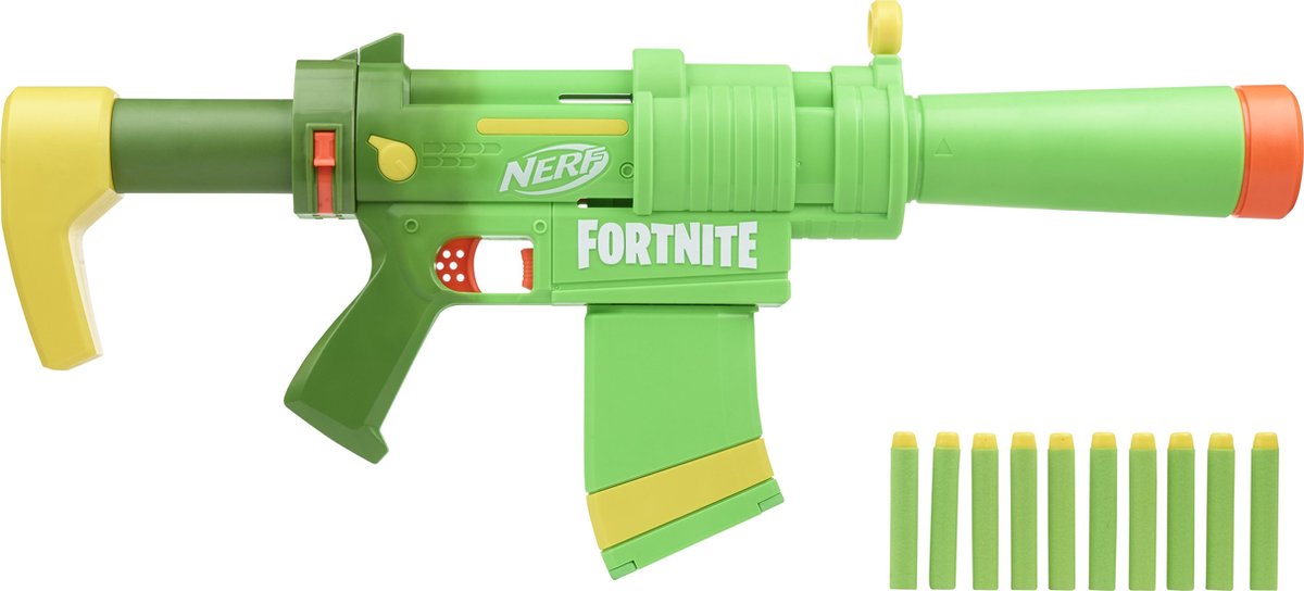 NERF fortnite smg zesty