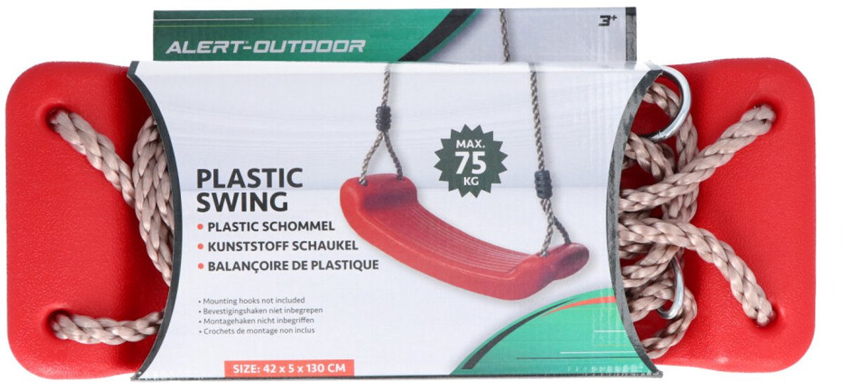 ALERT Waarschuwing - schommel - kunststof