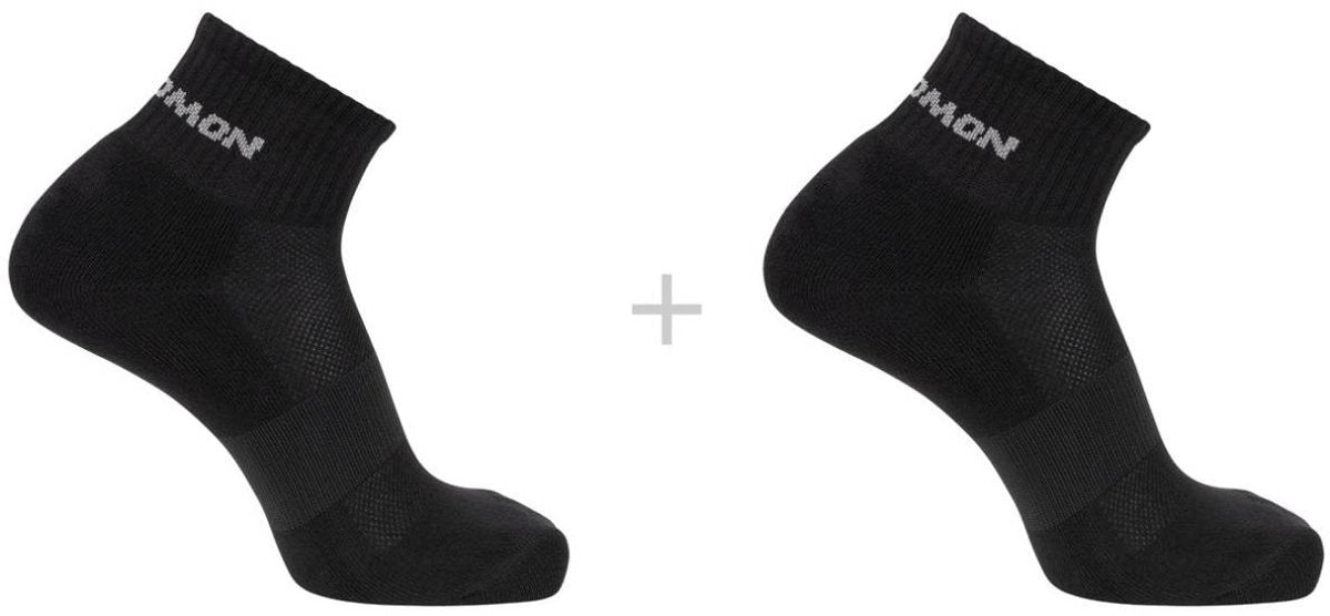 Salomon evasion enkelsokken - 2-pack trekking outdoor - maat 36-38