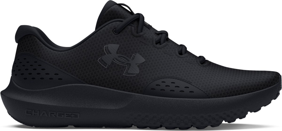 Under Armour ua charged surge 4-blk heren sportschoenen - zwart